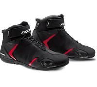 Ixon Gambler WP Motorcycle Shoes, black-red, size 46 for Men
