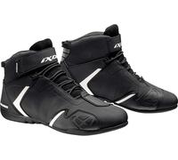 Ixon Gambler WP Motorcycle Shoes, black-white, size 45 for Men
