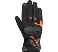 Ixon Gravel Air Motorcycle Gloves, black-orange, size 3XL for Men