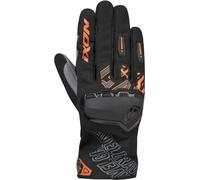 Ixon Gravel Motorcycle Gloves, black/orange, size S