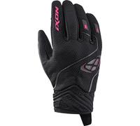Ixon Hurricane 2 Ladies Motorcycle Gloves, black/hotpink, size L