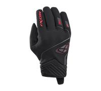 Ixon Hurricane 2 Motorcycle Gloves, black-red, size 3XL for Men