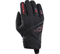 Ixon Hurricane 2 Motorcycle Gloves, black-red, size 3XL for Men