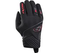Ixon Hurricane 2 Motorcycle Gloves, black-red, size M for Men
