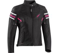Ixon Ilana Evo Ladies Motorcycle Textile Jacket, black-pink, size M for Women