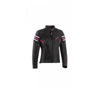 Ixon Ilana Evo Ladies Motorcycle Textile Jacket, black-pink, size 2XL for Women
