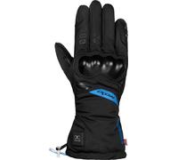 Ixon IT Yuga heated Ladies Motorcycle Gloves, black/blue, size 2XL