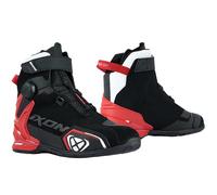 Ixon Bull 2 Waterproof Motocycle Shoes, black-white-red, size 41 for Men