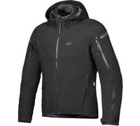 Ixon Burning waterproof Motorcycle Textile Jacket, black, size 4XL for Men