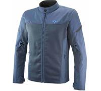 Ixon Fresh Slim waterproof Motorcycle Textile Jacket, blue, size L for Men