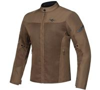 Ixon Fresh Slim waterproof Motorcycle Textile Jacket, brown, size 2XL for Men
