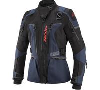Ixon Odin waterproof Ladies Motorcycle Textile Jacket, red-blue, size XL for Women