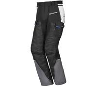 Ixon Balder Ladies Motorcycle Textile Pants, black-grey-blue, size XS for Women