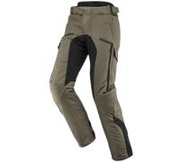 Ixon Midgard Waterproof Motorcycle Textile Pants, green-brown, size 4XL for Men