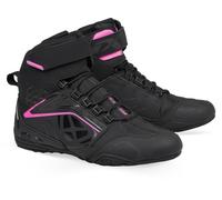 Ixon Killer WP Ladies Motorcycle Shoes, black-pink, size 37 for Women