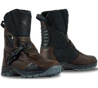 Ixon Klay Waterproof Motocycle Boots, black/brown, size 44