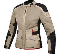 Ixon M-Njord Ladies Motorcycle Textile Jacket, black-beige, size L for Women