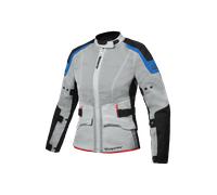 Ixon M-NJORD MC Jacket Women Light Grey/Blue/Neon RedXXL Light Grey,Blue,Neon Red