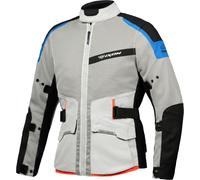 Ixon M-Njord Motorcycle Textile Jacket, grey-blue, size M for Men