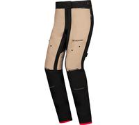 Ixon M-Skd Ladies Waterproof Motorcycle Textile Pants, black-beige, size M for Women