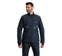 Ixon M-Skeid Motorcycle Textile Jacket, dark blue/light blue, size L