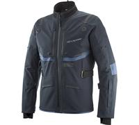 Ixon M-Skeid Motorcycle Textile Jacket, dark blue/light blue, size XXL