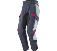 Ixon Midgard Waterproof Ladies Motocycle Textile Pants, grey/black/blue, size L