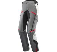 Ixon Midgard Waterproof Motorcycle Textile Pants, black-grey-red, size 3XL for Men