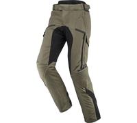 Ixon Midgard Waterproof Motorcycle Textile Pants, green-brown, size L for Men
