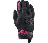 Ixon Mig 2 Airflow Ladies Motorcycle Gloves, black-purple, size S for Women