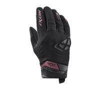 Ixon Mig 2 Ladies Motorcycle Gloves, black/dark red, size S