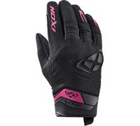 Ixon Mig 2 Ladies Motorcycle Gloves, black-pink, size M for Women