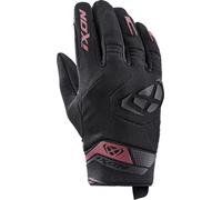 Ixon Mig 2 Ladies Motorcycle Gloves, black-red, size 2XL for Women
