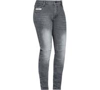 Ixon Mikki Ladies Motorcycle Jeans, grey, size XL for Women