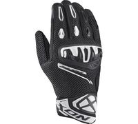 Ixon Mirage Airflow Motorcycle Gloves, black-white, size S for Men