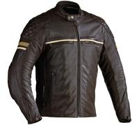 IXON MOTORS leather jacket brown S