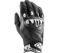 Ixon MS Torpedo waterproof Motorcycle Gloves, black-white, size L for Men