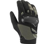 Ixon Namak Motorcycle Gloves, black-green-brown-beige, size XS for Men