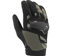 Ixon Namak Motorcycle Gloves, Black/Khaki, size 2XL