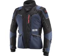 Ixon Odin waterproof Motorcycle Textile Jacket, red-blue, size XL for Men