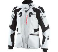 Ixon Odin waterproof Ladies Motorcycle Textile Jacket, black-grey-white, size XL for Women
