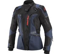 Ixon Odin waterproof Ladies Motorcycle Textile Jacket, dark blue/red, size L