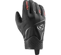 Ixon Pro Hurricane 2 waterproof Winter Motorcycle Gloves, black-red, size M for Men