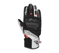 Ixon Pro Knarr Waterproof Ladies Winter Motorcycle Gloves, black-grey-red, size M for Women