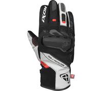 Ixon Pro Knarr Waterproof Ladies Winter Motorcycle Gloves, black-grey-red, size L for Women