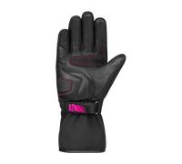 Ixon Pro Midgard Waterproof Ladies Winter Motorcycle Gloves, black-pink, size XL for Women