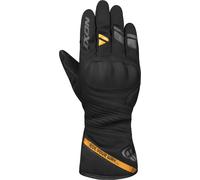 Ixon Pro Midgard Waterproof Ladies Winter Motorcycle Gloves, black/gold, size XS