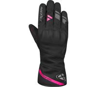 Ixon Pro Midgard Waterproof Ladies Winter Motorcycle Gloves, black-pink, size L for Women