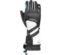 Ixon Pro Ragnar Waterproof Winter Motorcycle Gloves, black-grey-blue, size S for Men