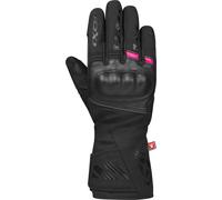 Ixon Pro Rescue 3 Waterproof Ladies Winter Motorcycle Gloves, black/hotpink, size 2XL